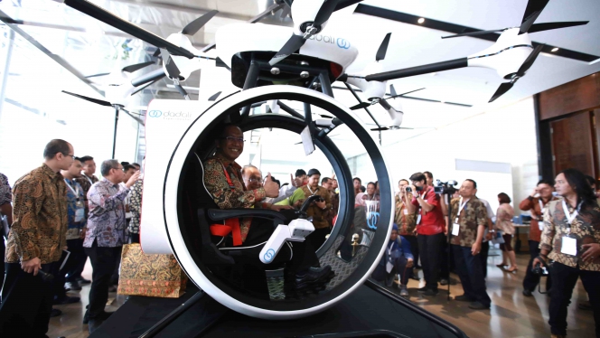 Dadali, Drone Pengangkut Manusia Made In Indonesia